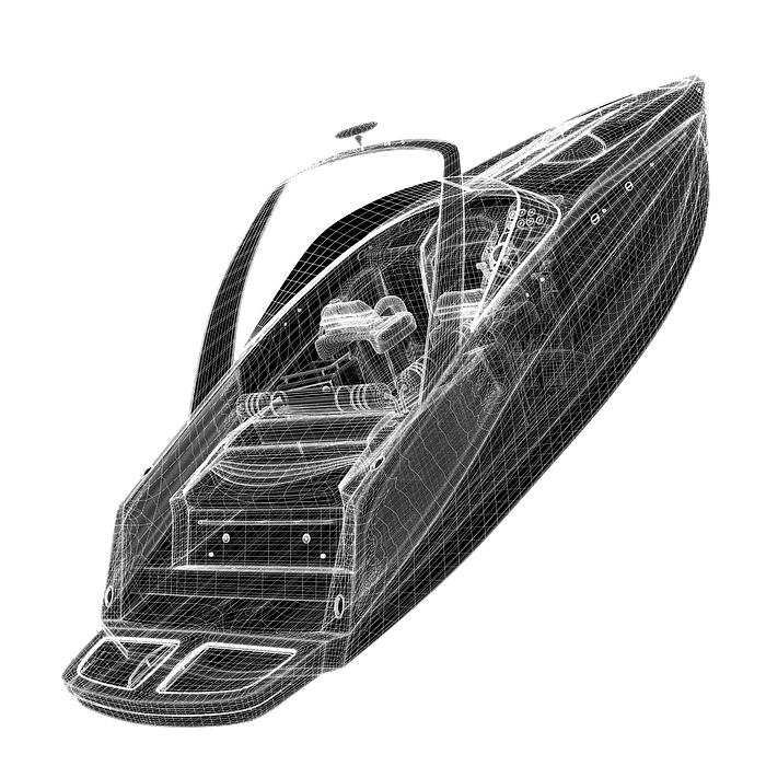 ferryboat cargo 3d model body structure wire model 2 e1684431606101